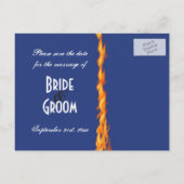 ChromeとLaceバイクもしくは自転車に乗る人日付はがきを保存 案内ポストカード (裏面)