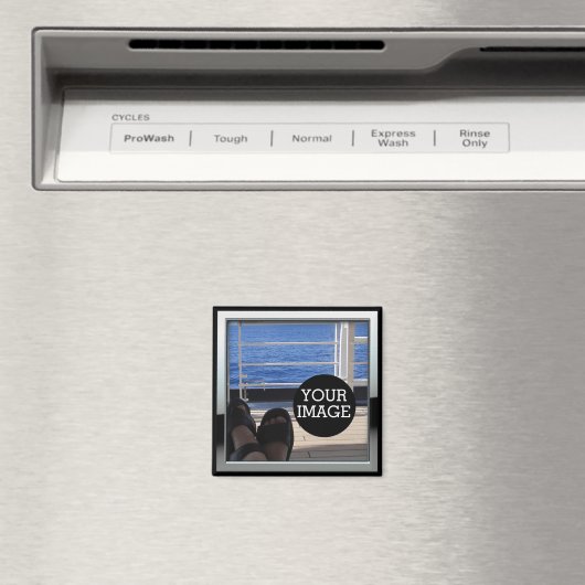 Chromeスタイルフレームで独自のフレームを作成 マグネット (インサイチュ (食洗機))