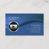 Chromeビデオクリップアイコンビデオエディタ名刺 名刺 (正面)