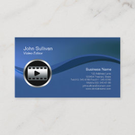 Chromeビデオクリップアイコンビデオエディタ名刺 名刺