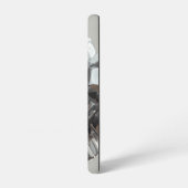  Chrome Geometric Cubes Samsung Case Galaxyケース (左側面)