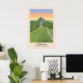 Chrome Hill Peak District Travel Poster ポスター (ホームオフィス)