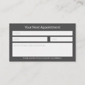 Chrome Holographic 3D Caduceus Medical  予約カード (裏面)