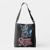 Chrome Kitten クールパーカー クロスボディバッグ (裏面)