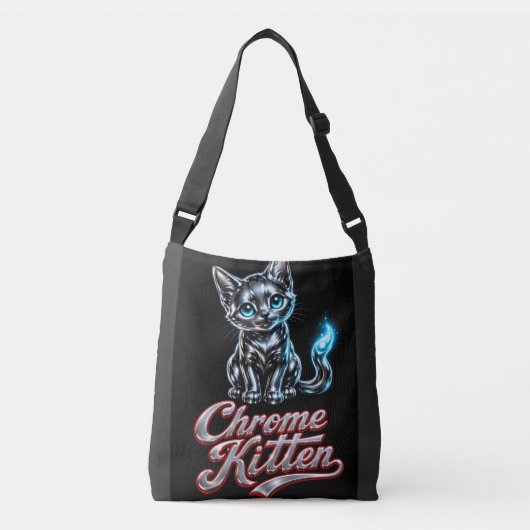 Chrome Kitten クールパーカー クロスボディバッグ (正面)