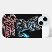 Chrome Kitten "Kapow" iPhone15ケース Case-Mate iPhoneケース (裏面 (横))