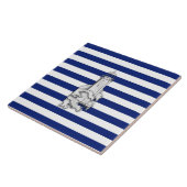 Chrome Like Lighthouse on 航海の ストライプ タイル (側面)