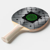 Chrome Pong リズム 卓球ラケット (正面アングル)
