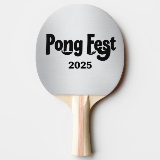 Chrome Pong Rhythm 卓球ラケット (裏面)