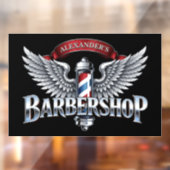 Chrome Winged Barberpole ウィンドウサイン (シート2)