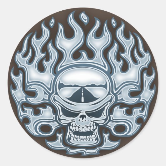 Chromeboy -WF ラウンドシール (正面)