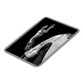 "Chromed Grace" - Greyhound Magnet マグネット (左側)