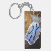 Chromodorisのwillaniの長方形(両面の) Keych キーホルダー (正面左)