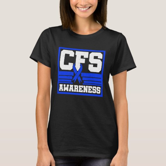 Chronic Fatigue Syndrome Warrior CFS Post Viral Su Tシャツ (正面)