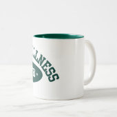 Chronic Illness Club Mug, Cute Gift for Spoonies ツートーンマグカップ (正面右)