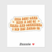 Chronic Illness & Invisible Disability Awareness シール (シート)