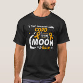 Chronic Obstructive Pulmonary Disease COPD Awarene Tシャツ (正面)