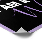 Chronic Pain Warrior (fully customizable) ポスター (角)