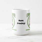 Chronically Booked & Offline Analog Reading Escape コーヒーマグカップ (中央)