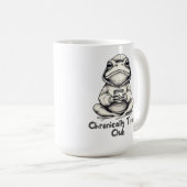 Chronically Tired Club Frog cups –  Coffee Frog コーヒーマグカップ (正面右)