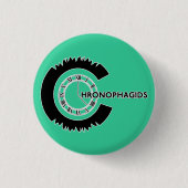 Chronophagids 缶バッジ (正面)