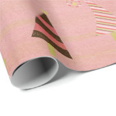 Chrsitmasのお洒落な木の包装紙 ラッピングペーパー (ロールコーナー)