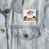 Chrtimstasのストッキングのラベルボタン 缶バッジ (インサイチュ)