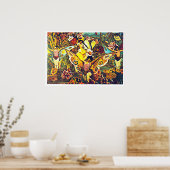 Chrysalis and Butterfly – ポスター (キッチン)