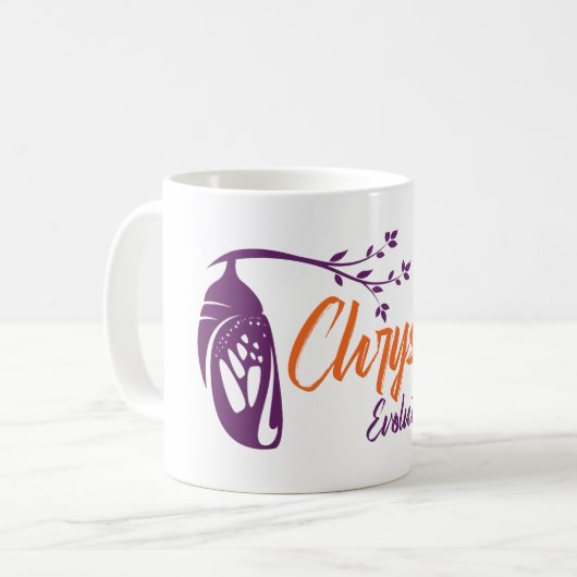 Chrysalis Evolution Classic コーヒーマグカップ (正面左)