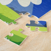 Chrysanthemum ジグソーパズル (側面)