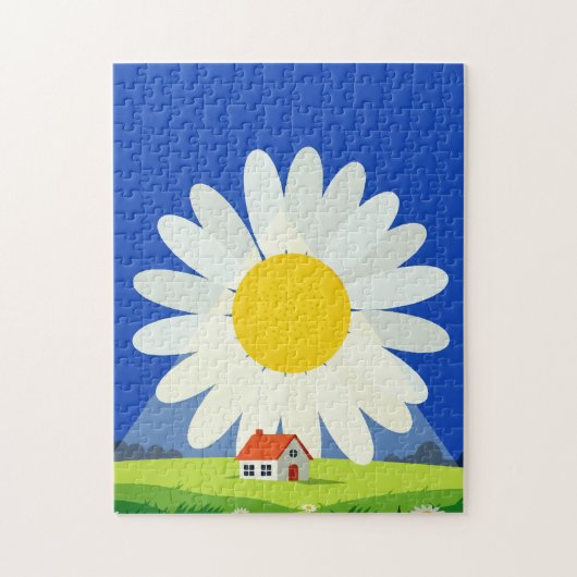 Chrysanthemum ジグソーパズル (縦)