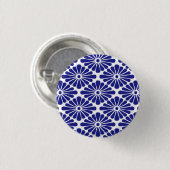 chrysanthemum petals badge 缶バッジ (正面&裏面)