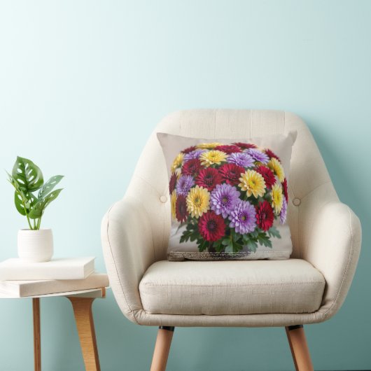 Chrysanthemum Symbolism クッション (椅子)
