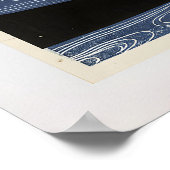 Chrysanthemums and Running Water by Ohara Koson ポスター (角)