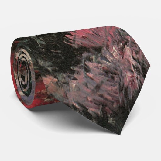 Chrysanthemums by Dennis Bunker Miller, Fine Art ネクタイ (ロール)