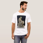 Chrysippusの彫像ギリシャの哲学者 Tシャツ (正面フル)