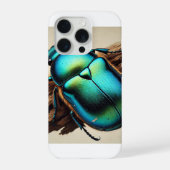 Chrysochus Beetle 210724IREF236 - Watercolor iPhoneケース (裏面)