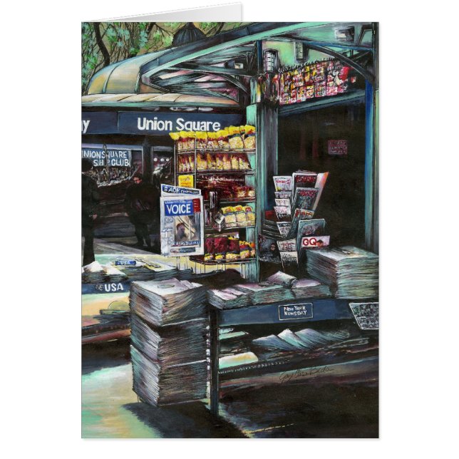 Chrysocolia Morning, Union Square, NYC (正面)