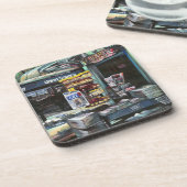 Chrysocolia Morning, Union Square, NYC コースター (左側)