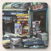 Chrysocolia Morning, Union Square, NYC コースター (正面)