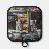 Chrysocolia Morning, Union Square, NYC 鍋敷き (正面)