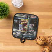 Chrysocolia Morning, Union Square, NYC 鍋敷き (トップダウン)