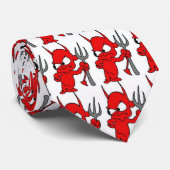 CHSの赤い悪魔のタイ ネクタイ (ロール)