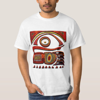 Chu Mtuアフリカフォークアート Tシャツ