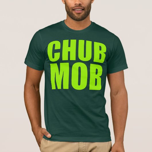 CHUBの暴徒 Tシャツ (正面)