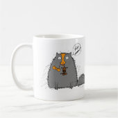 「Chub Chub現在の」のマグ コーヒーマグカップ (左)