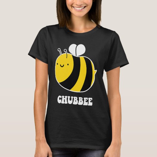 CHUBBEE Bee   For Women Bumble Bee Tシャツ (正面)