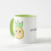 Chubbiのパイナップル マグカップ (正面左)