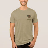 Chubbscoツリースカルグラフィック トライブレンドTシャツ (正面)