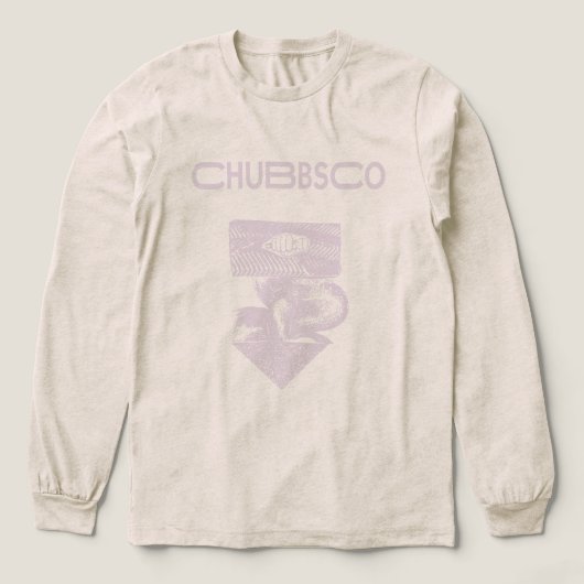 Chubbsco ギザギザテンプルTシャツ トライブレンドTシャツ (デザイン正面)